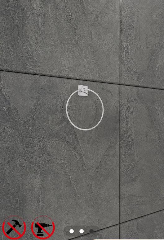 VİSİON YAPIŞKANLI YUVARLAK HAVLULUK (KROM)